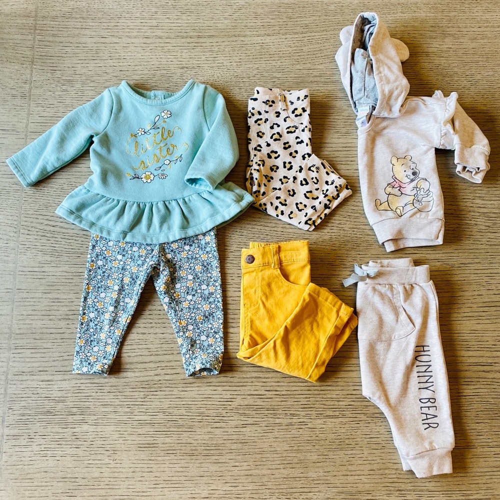 Baby Girl Matching Sets 6-9M